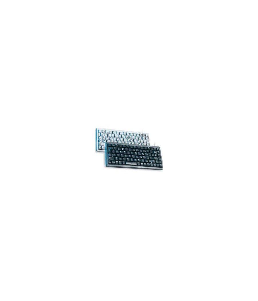 Teclado cherry  ultra compacto usb - ps2 gris - Imagen 1