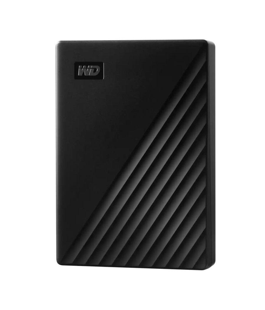 Disco duro externo hdd wd western digital 5tb my passport usb 3.2 negro - Imagen 1