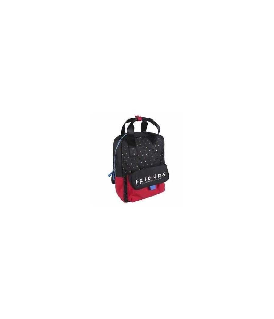 Mochila casual cerdá series tv friends multicolor 38 cm - Imagen 1