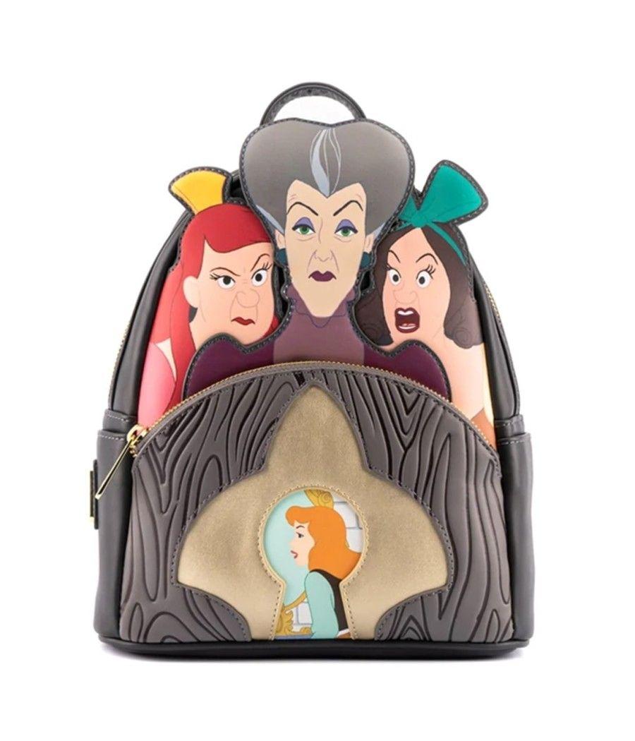 Mochila loungefly disney villanos malvada madrastra y hermanastras - Imagen 1