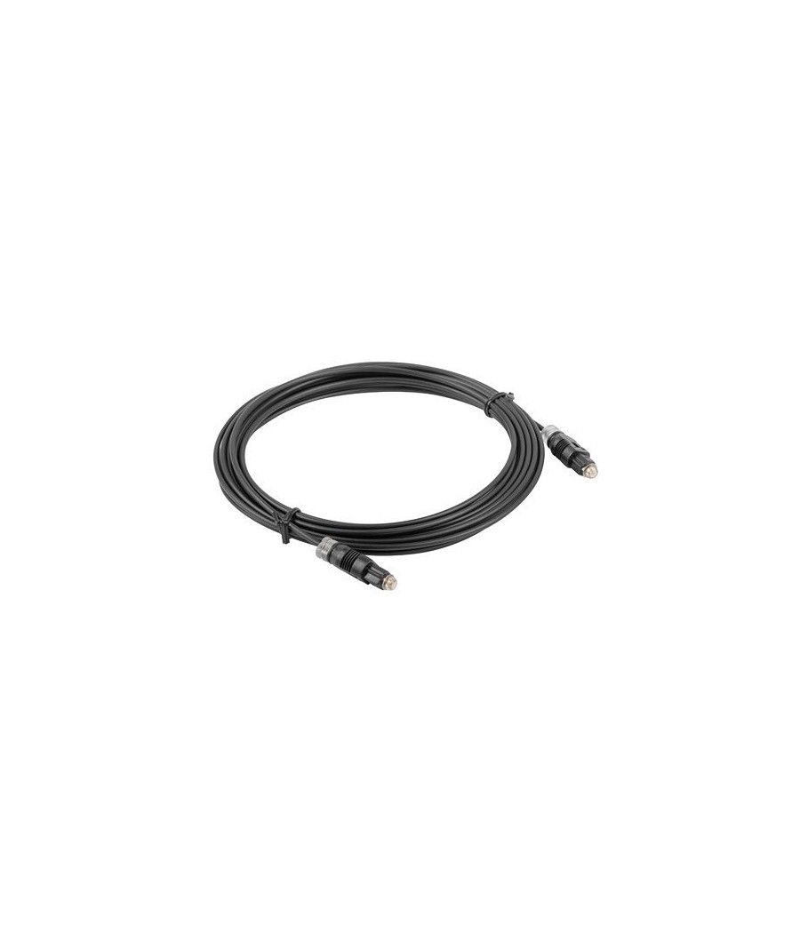 Cable toslink lanberg optico audio digital 1m negro - Imagen 1