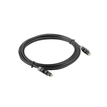 Cable toslink lanberg optico audio digital 1m negro - Imagen 1