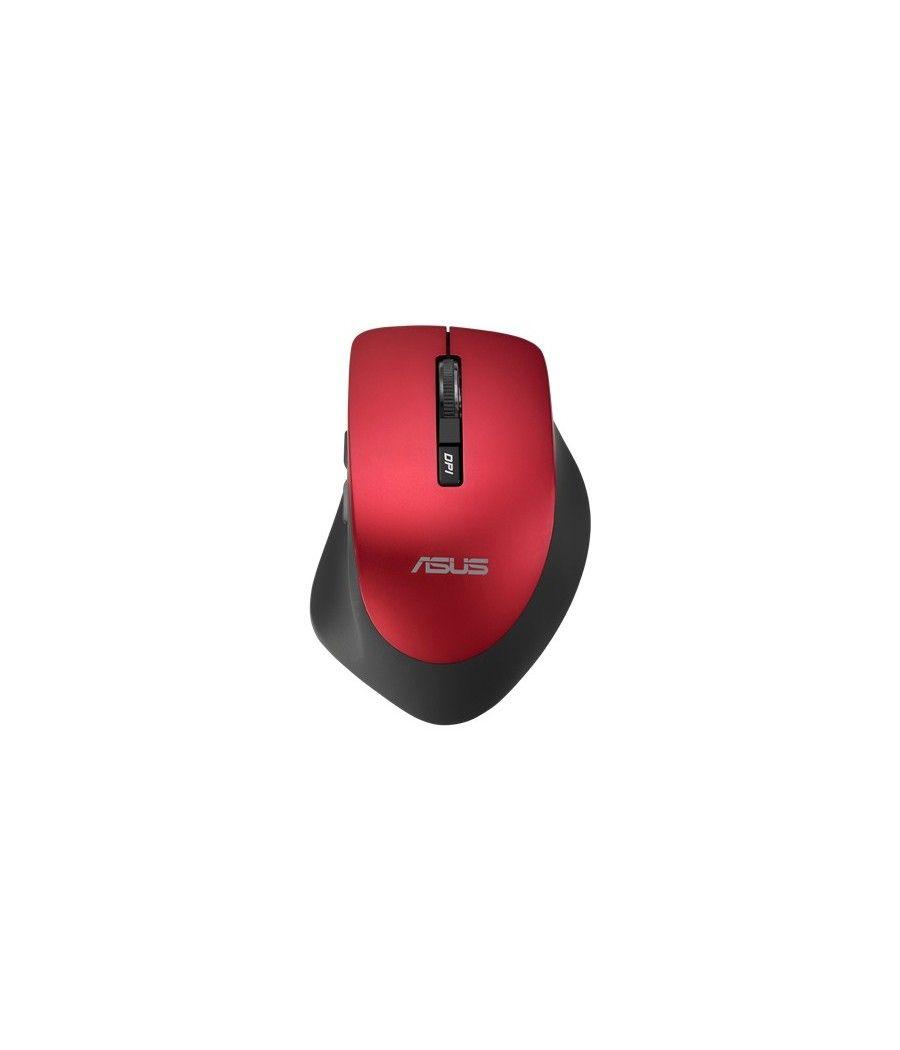 Mouse raton inalambrico asus wt425 1600dpi 5 botones rojo - Imagen 1