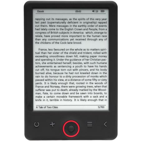 Libro electronico ebook denver ebo - 625 6pulgadas - 4gb - micro usb - Imagen 1