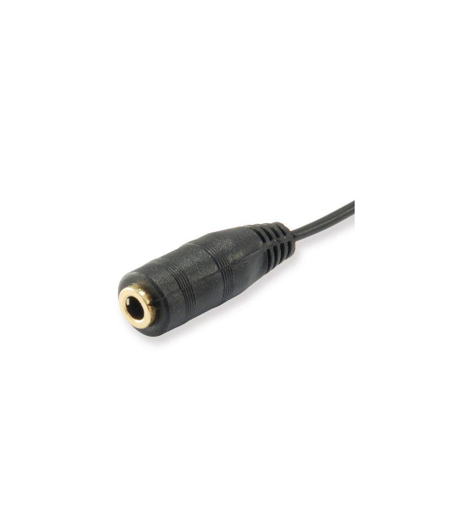 Cable audio equip jack 3.5mm hembra a 2 jack 3.5mm macho - Imagen 2