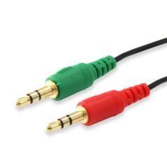 Cable audio equip jack 3.5mm hembra a 2 jack 3.5mm macho - Imagen 5