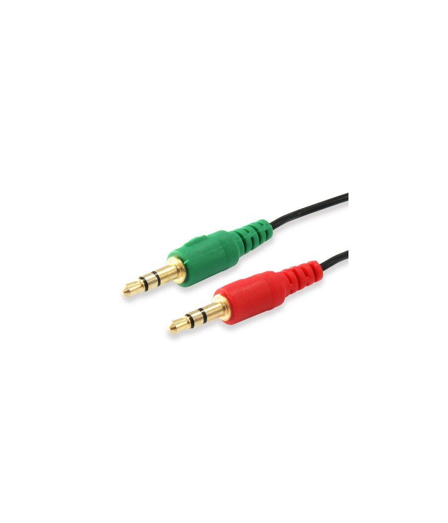 Cable audio equip jack 3.5mm hembra a 2 jack 3.5mm macho - Imagen 5