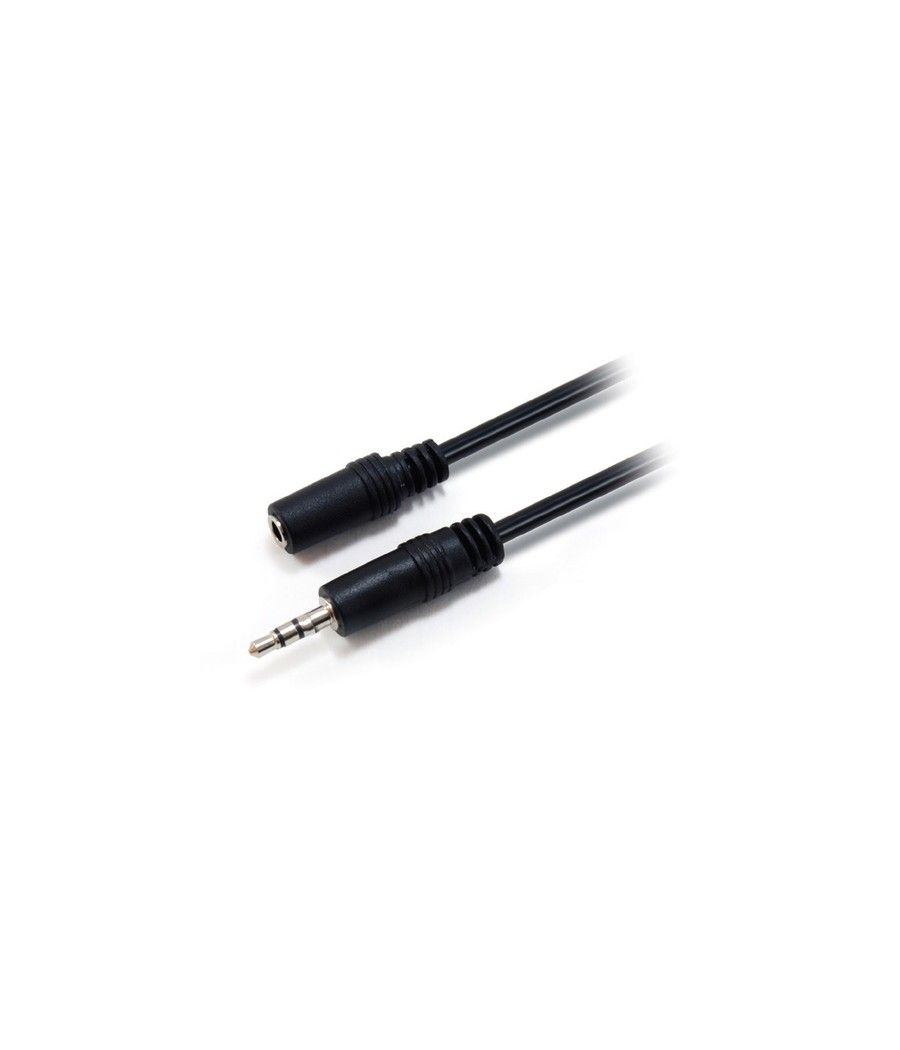 Cable audio equip mini jack 3.5mm macho - hembra 2.5metros - Imagen 1