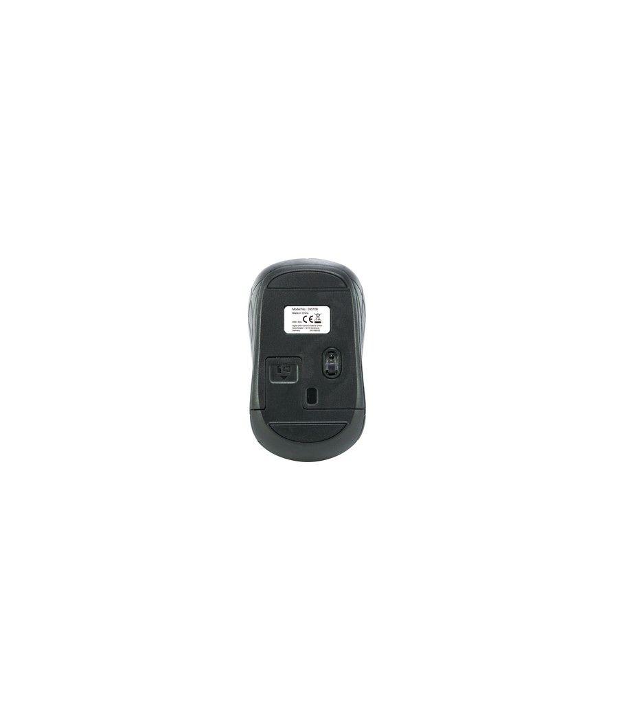 Mouse raton mini equip life optico 4 botones scroll negro wireless inalambrico 1600dpi - Imagen 2