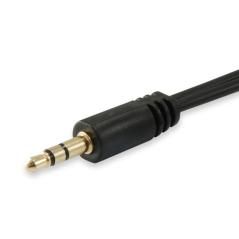 Cable audio equip mini jack 3.5mm macho a 2 jack 3.5mm hembra