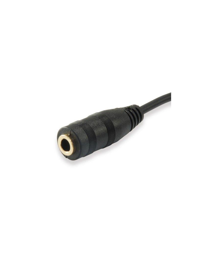 Cable audio equip mini jack 3.5mm macho a 2 jack 3.5mm hembra - Imagen 3