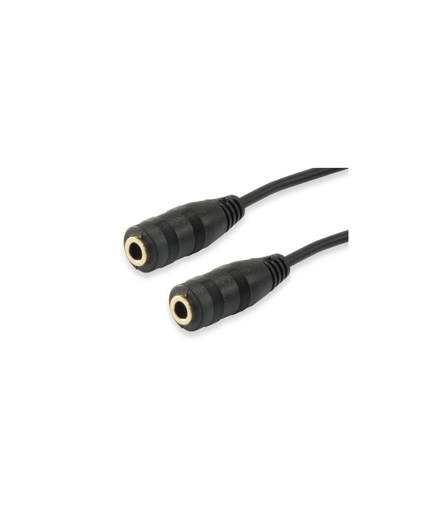 Cable audio equip mini jack 3.5mm macho a 2 jack 3.5mm hembra - Imagen 4
