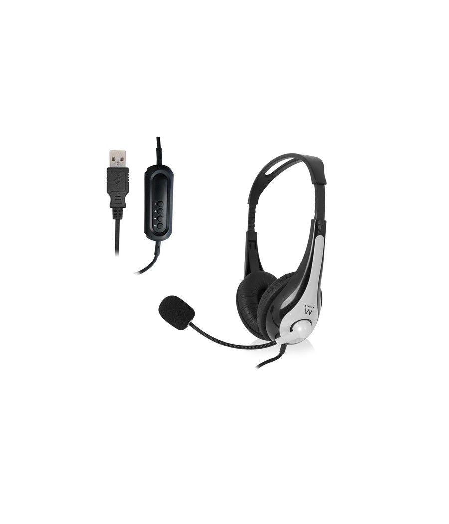 Auricular ewent ew3565 con microfono - Imagen 2