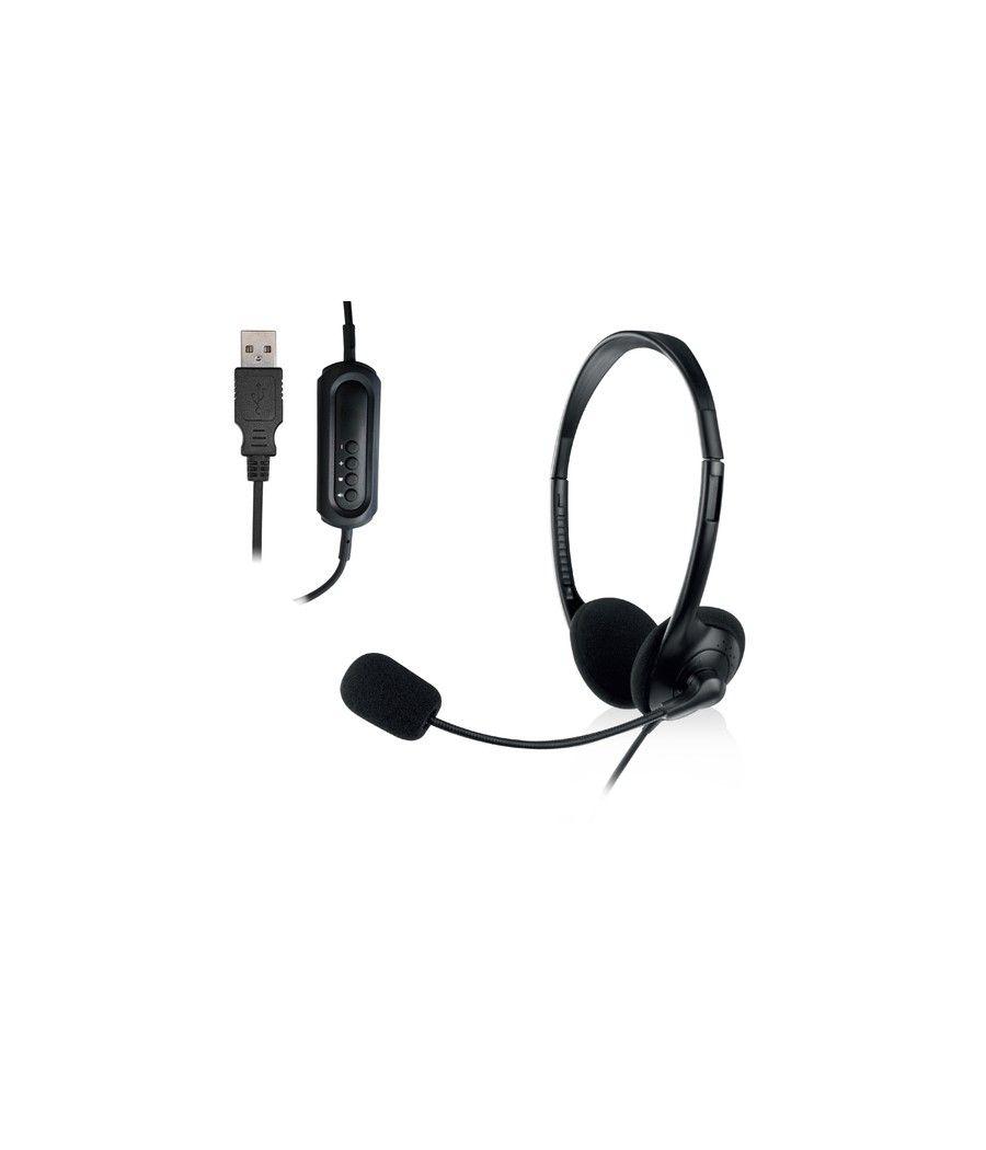 Auricular ewent ew3568 con microfono - Imagen 2