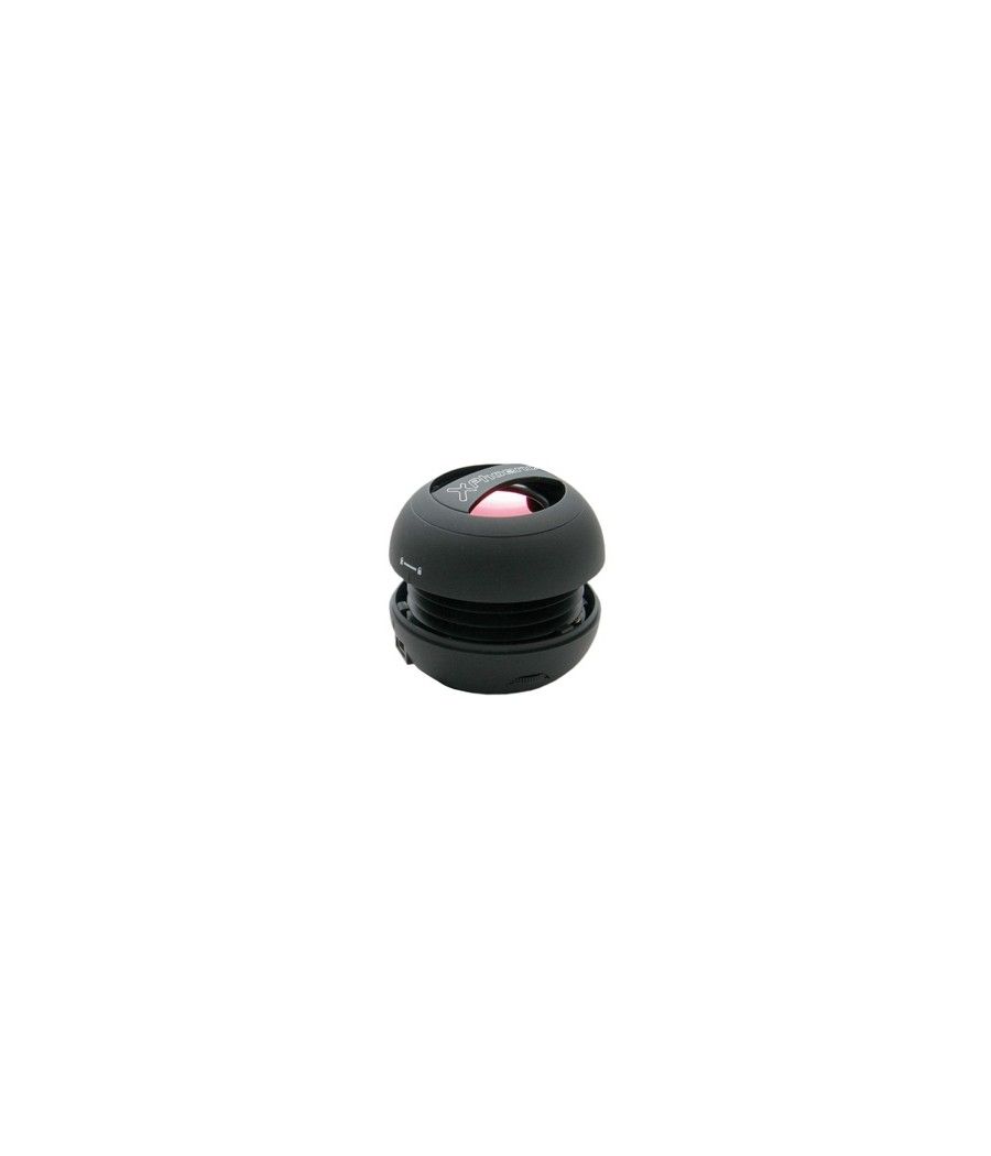 Mini altavoz portatil phoenix miniboom universal jack 3.5mm con bateria  negro - Imagen 1